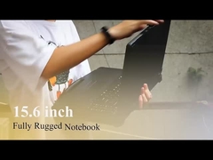 15.6 Pin kép Máy tính xách tay chắc chắn Công nghiệp