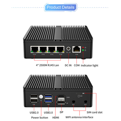 Mua Máy tính mini không quạt công nghiệp Máy tính xách tay N5105 Máy tính mini Linux máy tính không quạt online manufacture