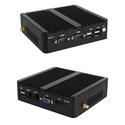 Mua Kích thước nhỏ Di động Lan kép Mini Pc Với Máy tính Công nghiệp J4125 Pc online manufacture