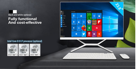 Mua Màn hình cảm ứng máy tính để bàn 23,8 ″ All In One Pc I7 11700 8 lõi 16mb Hệ thống bộ nhớ đệm thông minh Barebone online manufacture