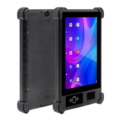 Bảo mật chắc chắn Sinh trắc học Vân tay Nfc Màn hình cảm ứng Rfid Máy tính bảng OEM 8 inch 4G