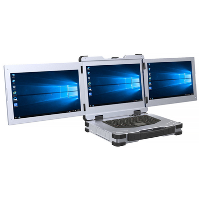 Màn Hình 3 Màn Hình Laptop Chắc Chắn Máy Tính Military 15.6 Inch