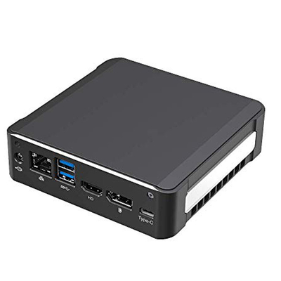 Bộ xử lý thế hệ thứ 10 Máy tính mini i7 10510u Màn hình kép Win 10 Đồ họa HD 620